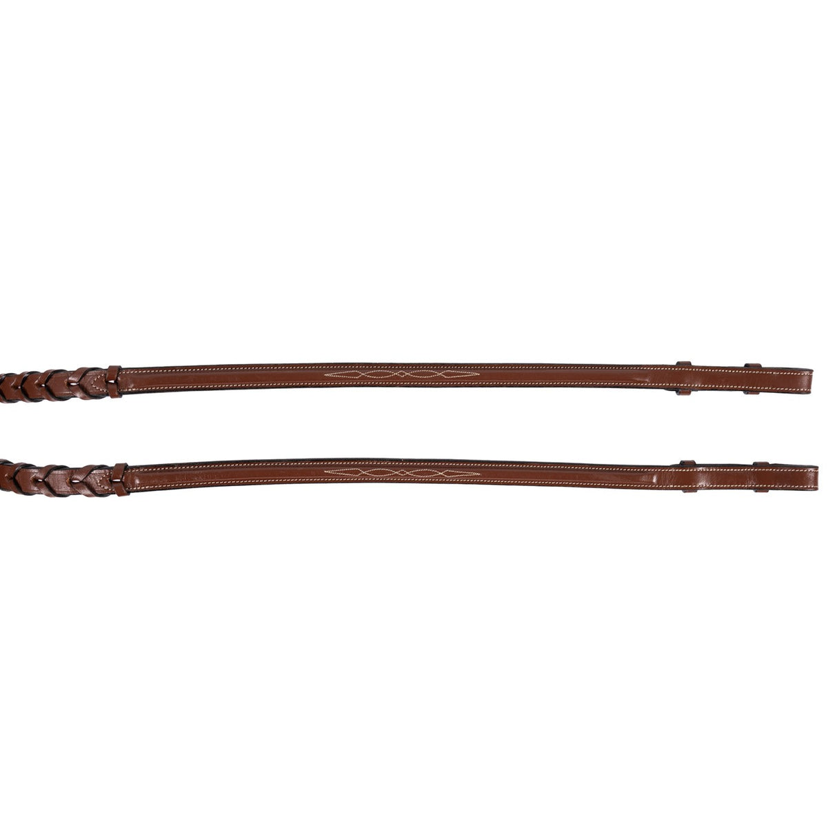 Val du Bois Fancy Stitched Raised Laced Reins