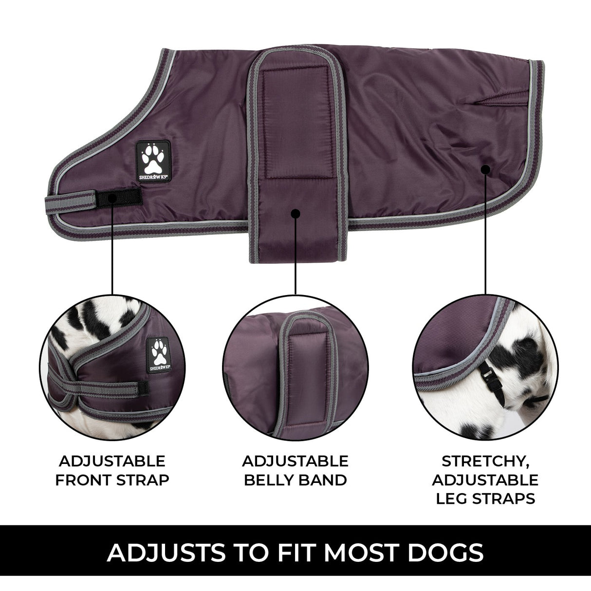 Shedrow K9 Vail Dog Coat