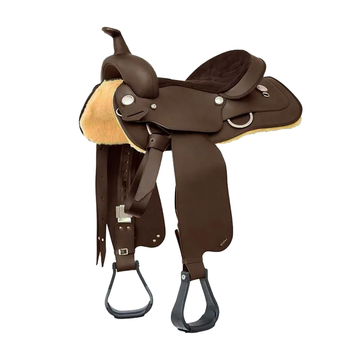 Wintec Semi Quarter Horse Synthetic Saddle