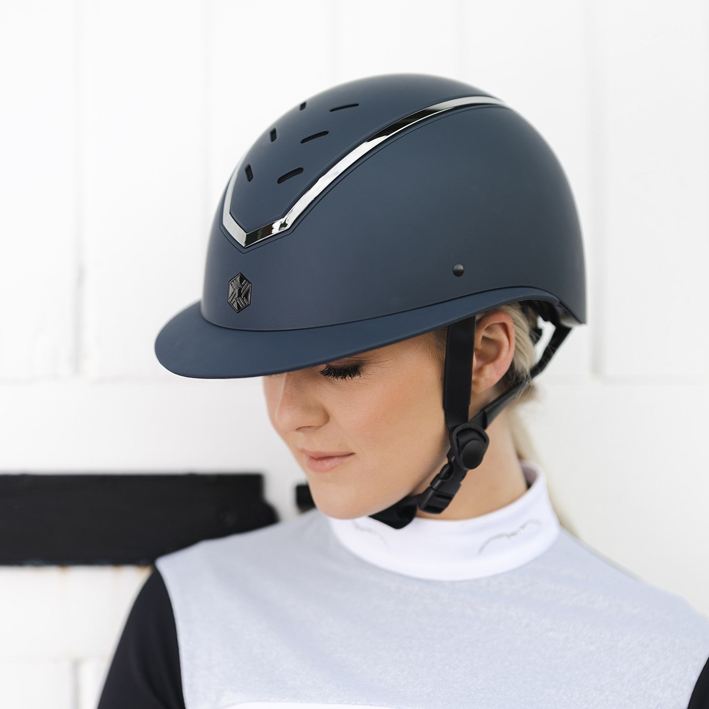 Casque à large bord Charles Owen Kylo