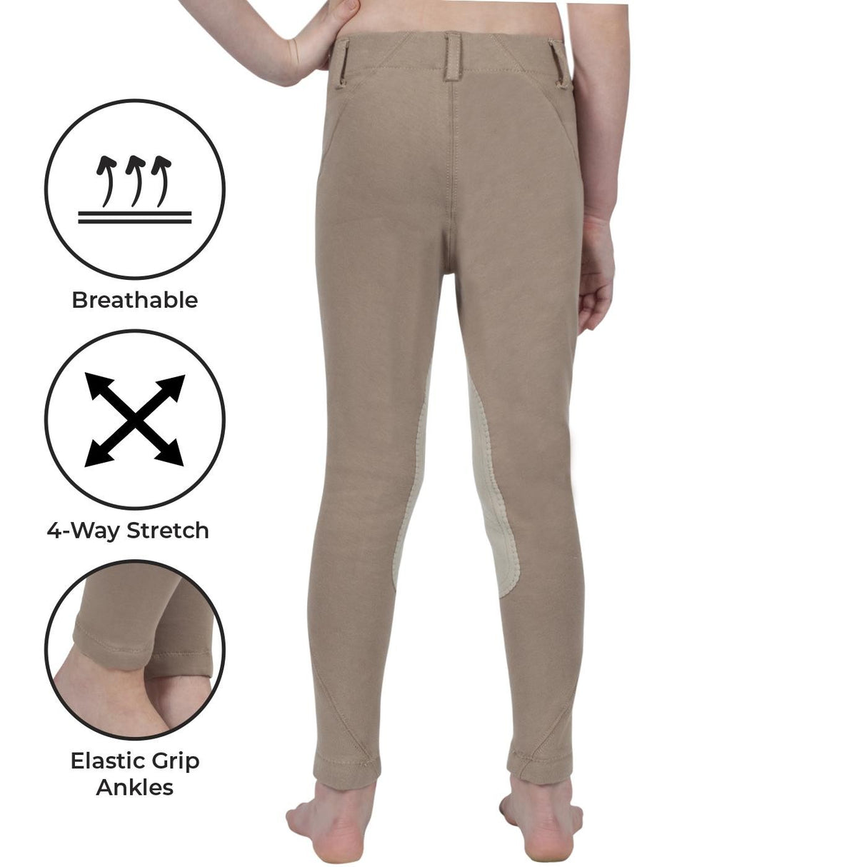 Pantalon d'équitation Red Label d'Elation - Enfants