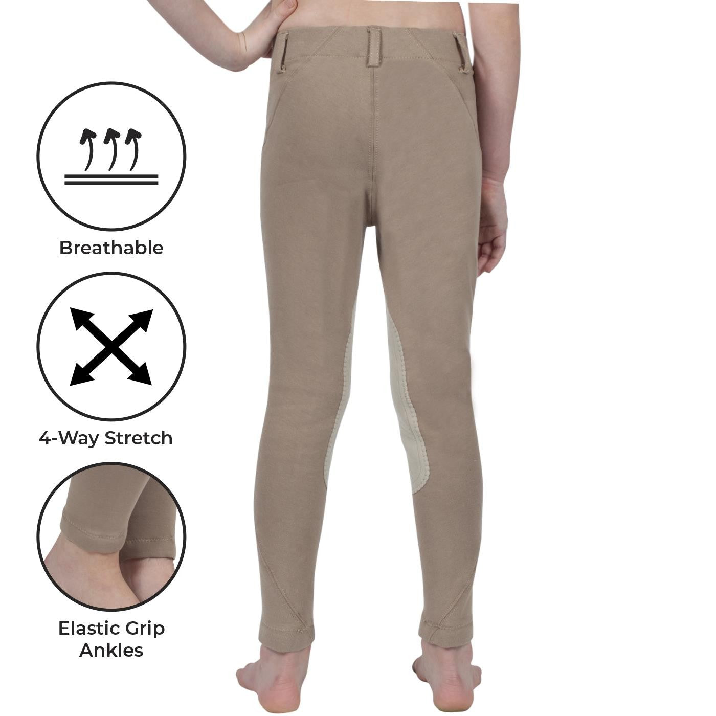 Pantalon d'équitation Red Label d'Elation - Enfants