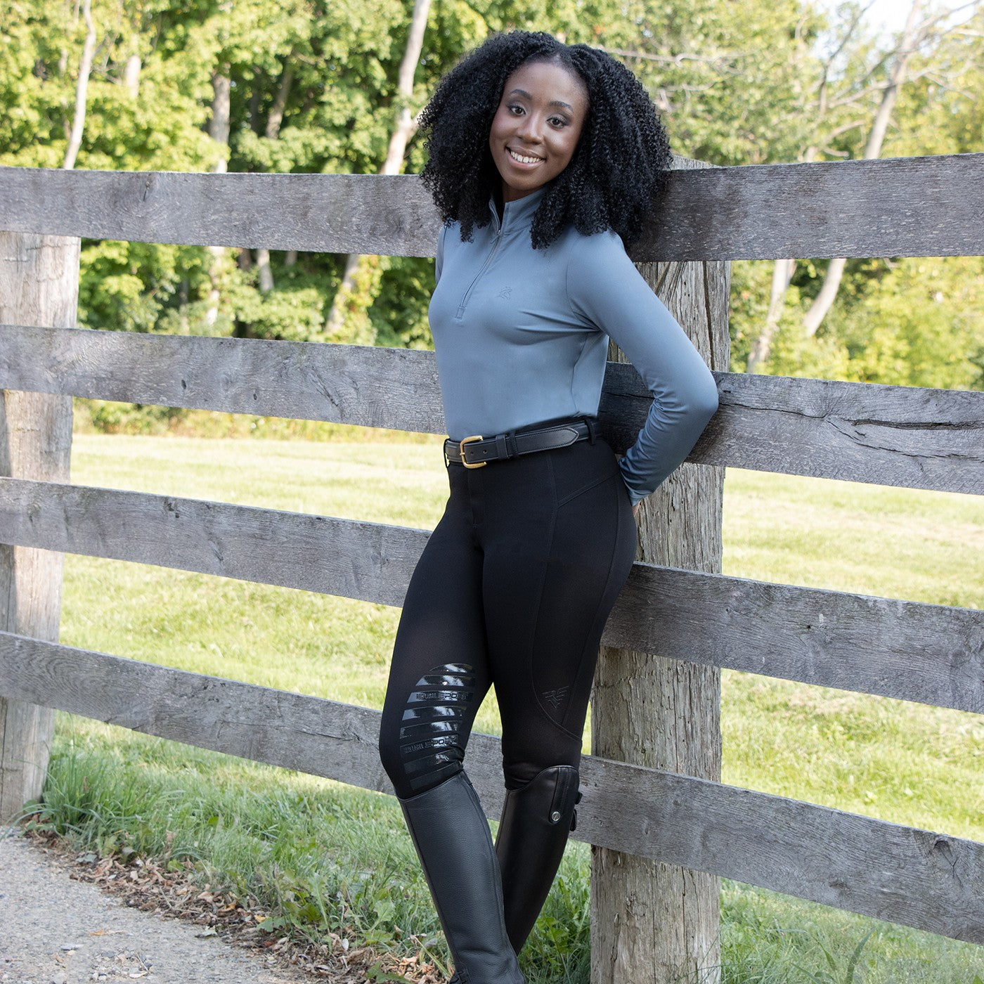 Pantalon d'équitation à enfiler Elation Red Label Sport