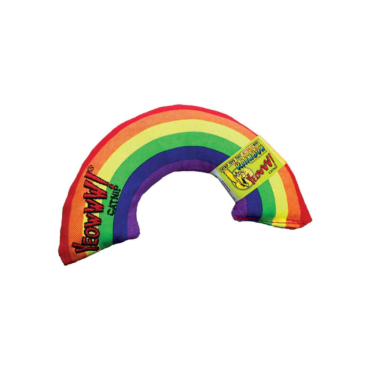 Yeowww! Jouet pour chat arc-en-ciel à l'herbe à chat