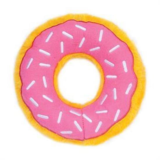 ZippyPaws Jumbo Donutz Strawberry