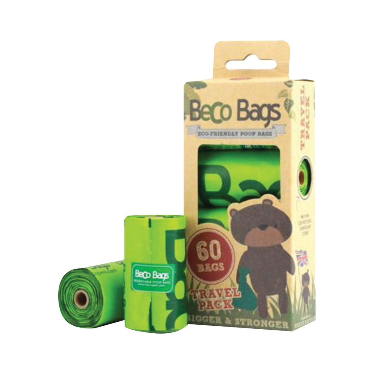 Beco Scented Poop Bags - Pack of 60