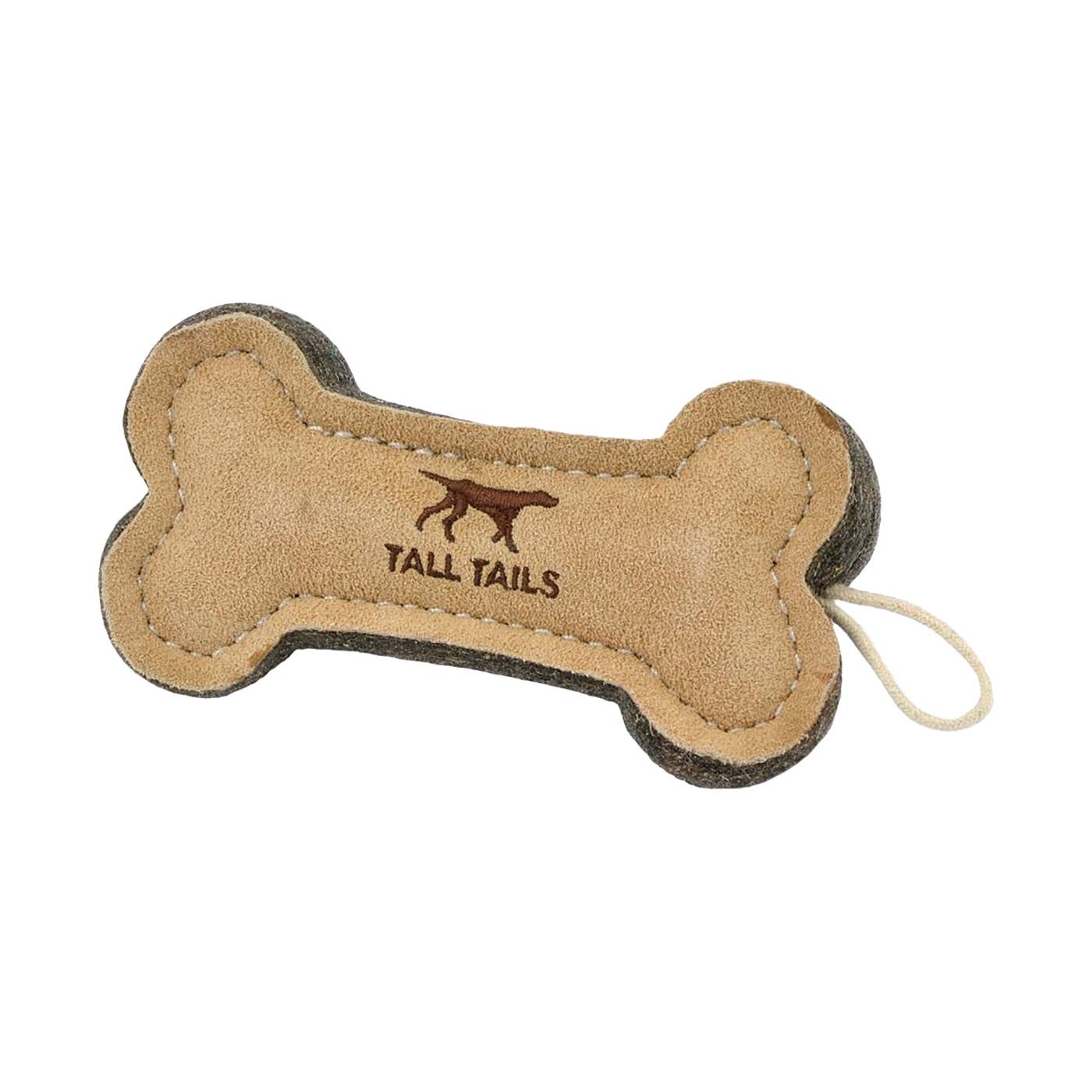 Tall Tails Cuir Naturel & Laine Os 15 cm