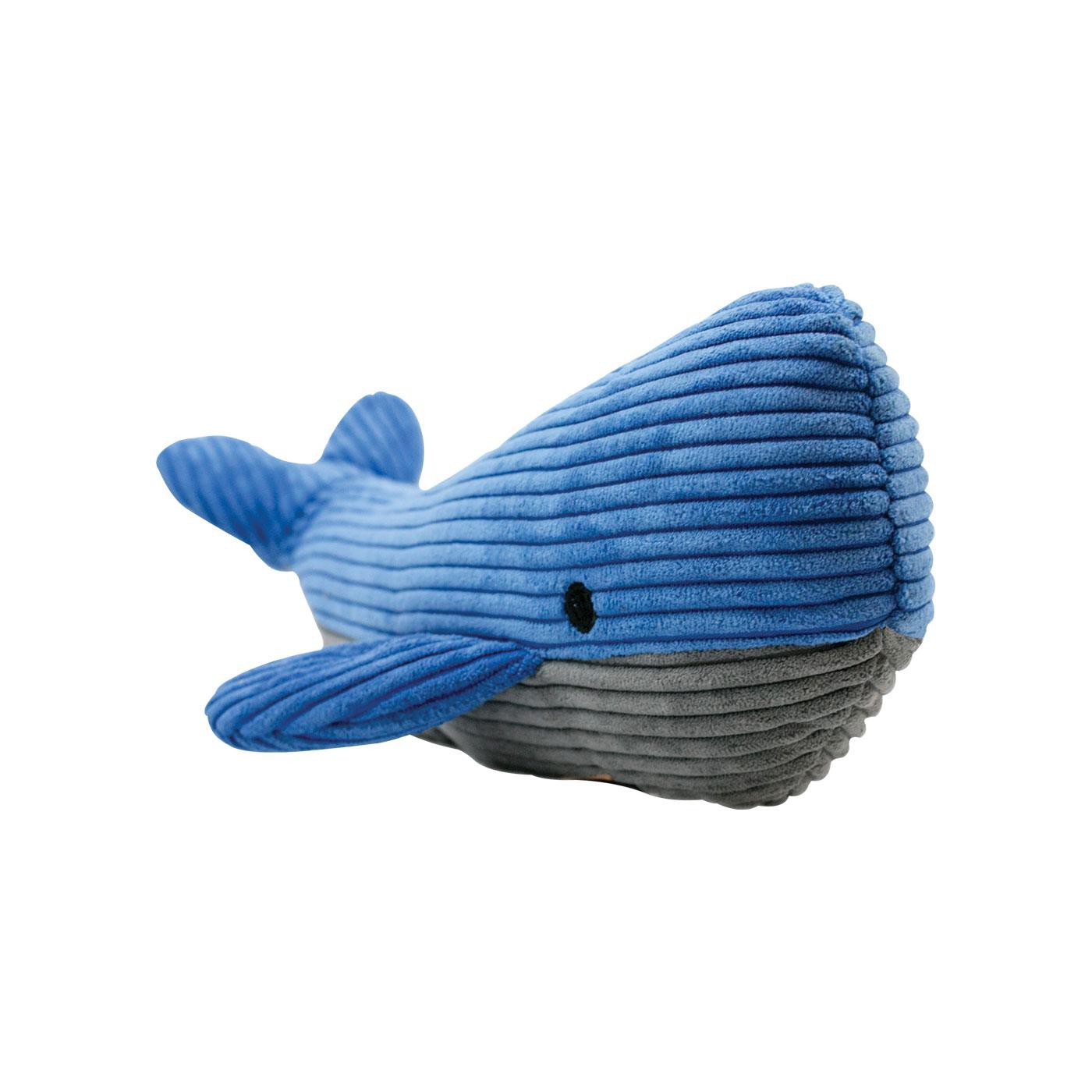 Tall Tails Plush Whale W/ Squeaker Dog Toy 30 cm