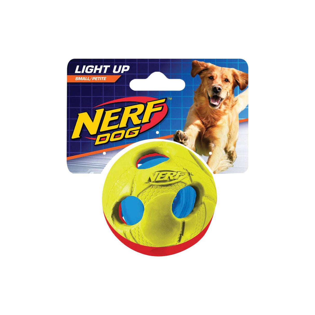 Nerf Dog LED Bash Ball 2.5 in.