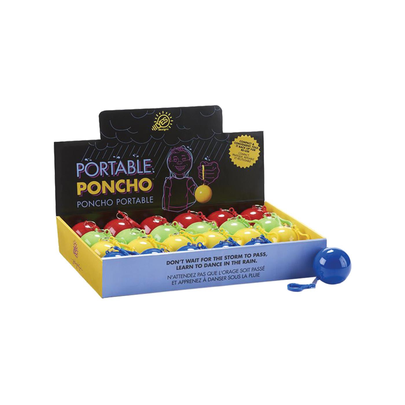 Poncho de pluie jetable