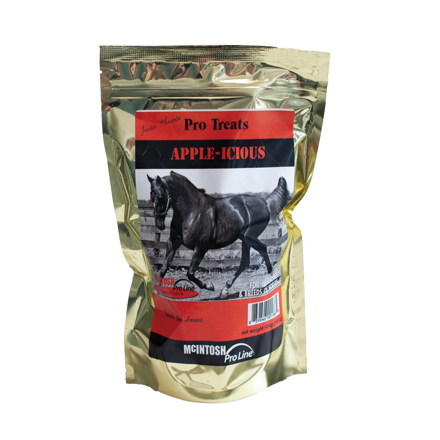 Friandises pour chevaux McIntosh Pro Line à la pomme 454 g