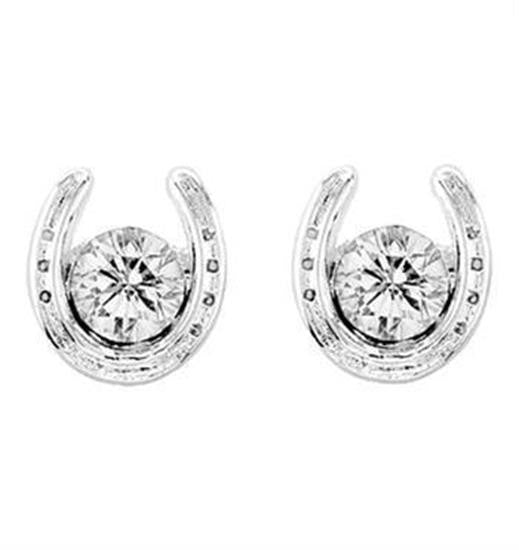 Kelly Herd Horseshoe Earrings