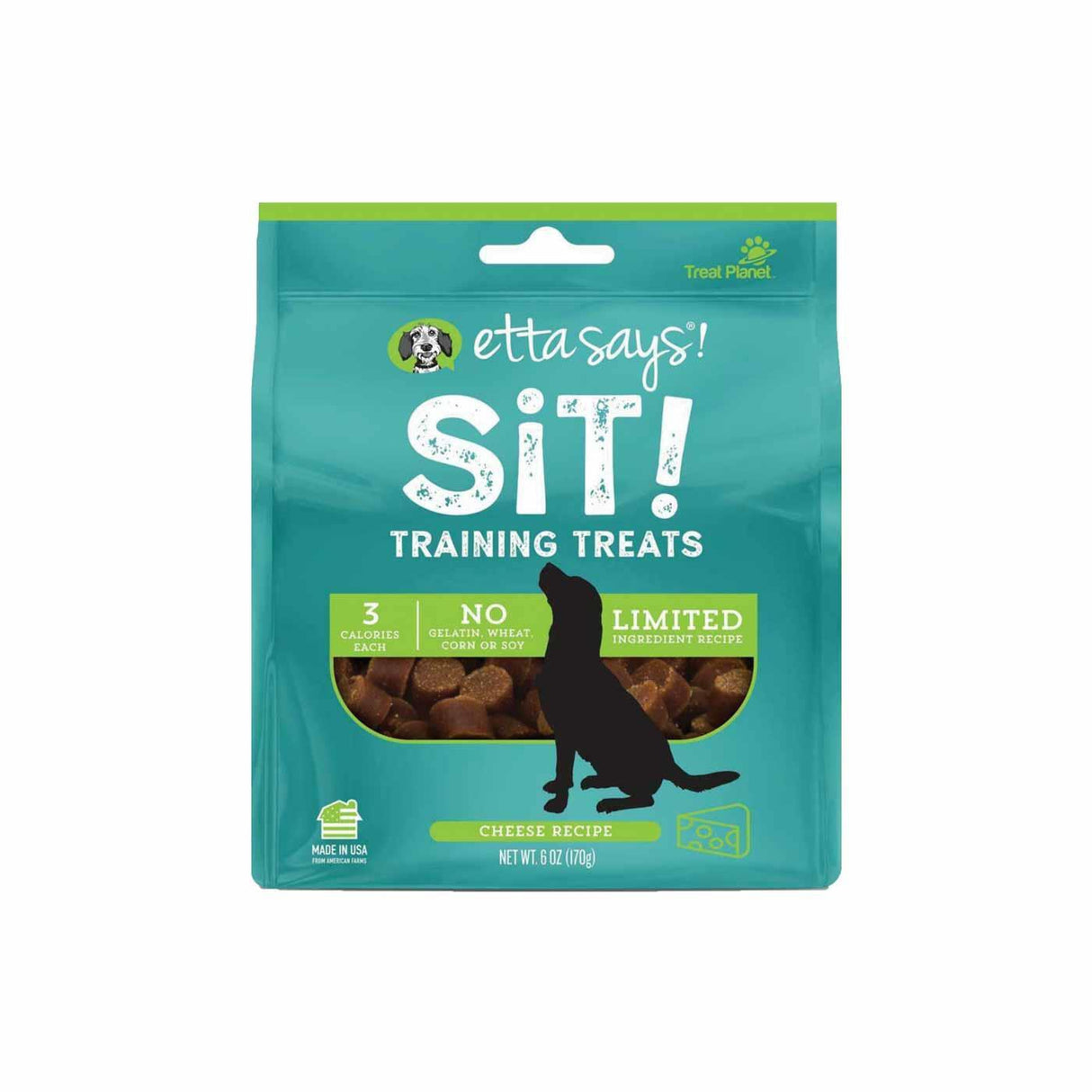 Etta Says! Sit Cheddar Cheese Training Dog Treats 170 g