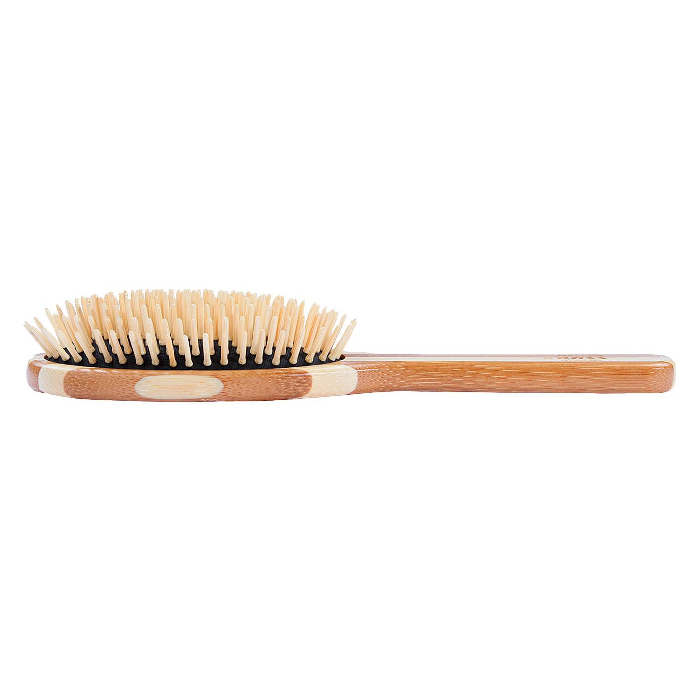 Grande brosse à épingles en bambou vert tilleul