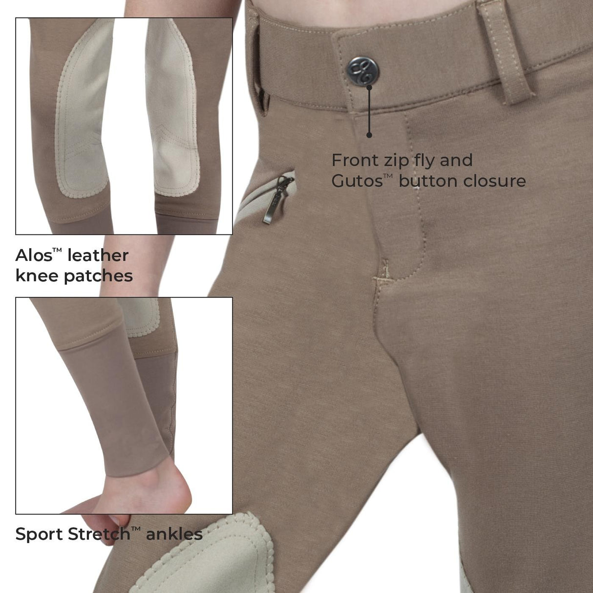 Elation Red Label Breech - Kids'