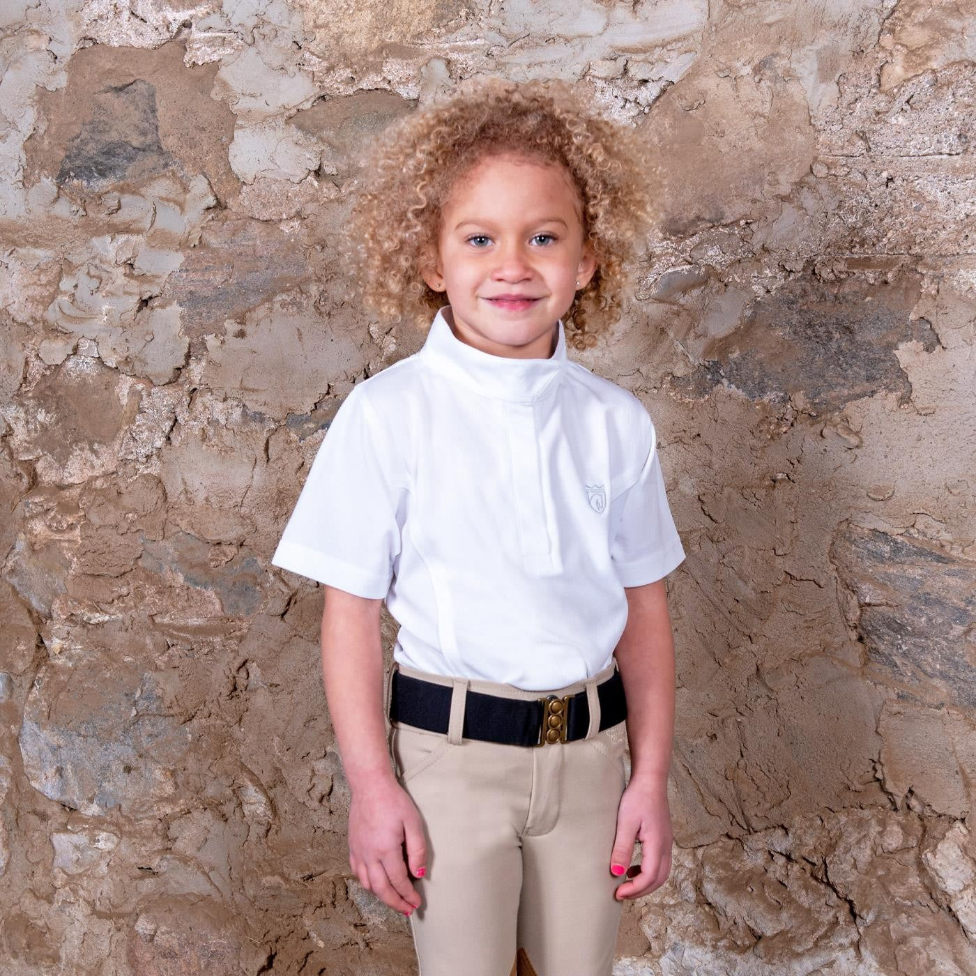 Elation Chemise de concours Platinum Pavia à manches courtes - Enfants