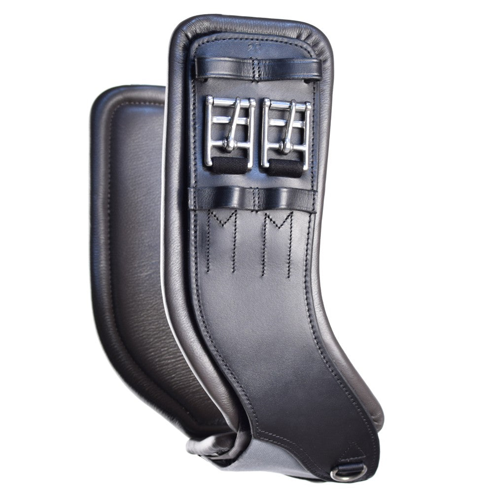 Sangle de dressage avec soulagement des épaules StretchTec avec doublure en cuir