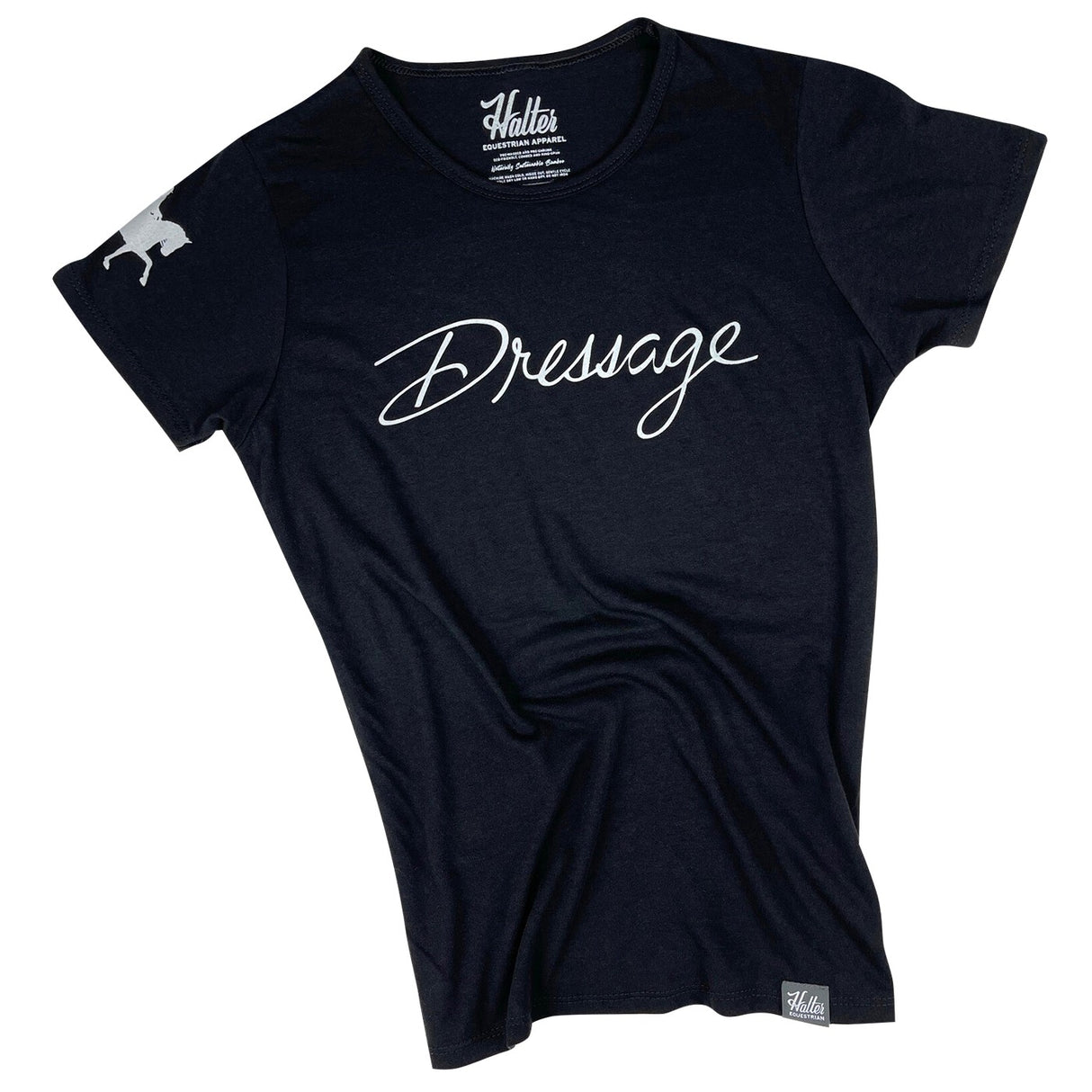 T-shirt de dressage en bambou équestre Halter