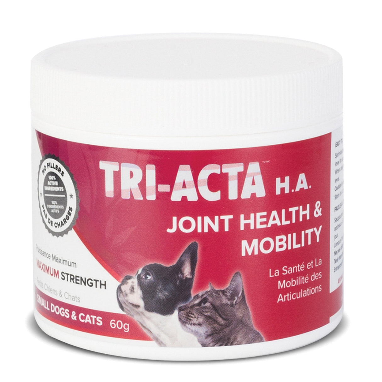 Tri-Acta Canine H.A. Maximum Strength Pet Supplement 60 g