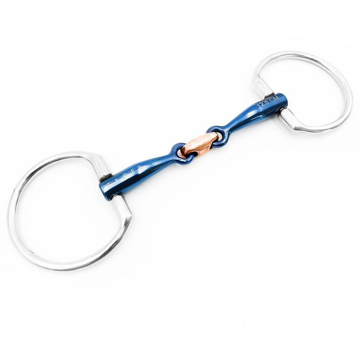 Fager Oscar Titanium Double-Jointed Eggbutt Bit