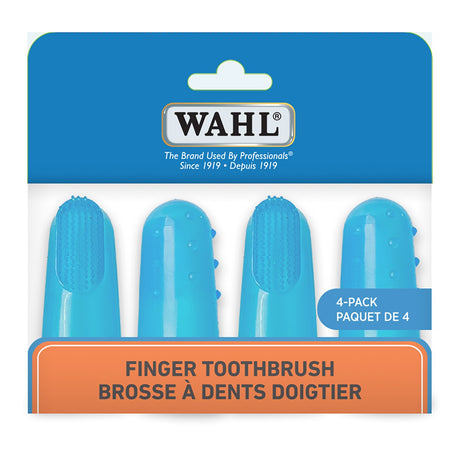 Wahl 4pk Finger Toothbrush