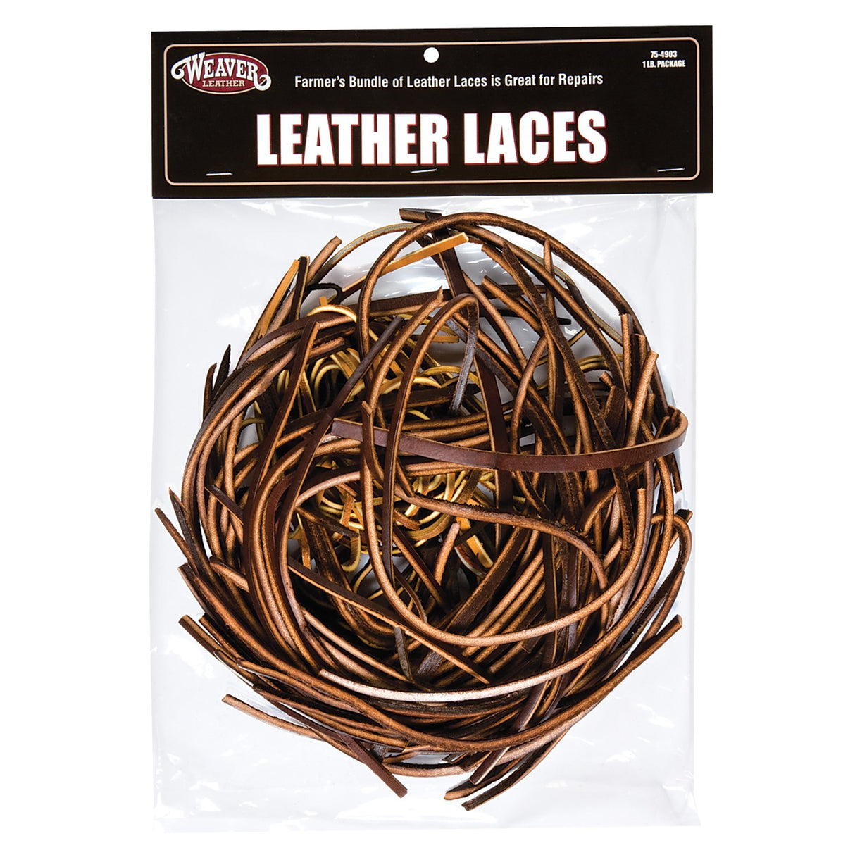 Lacets en cuir Weaver