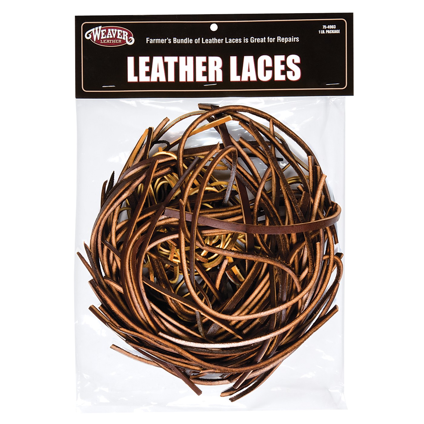 Lacets en cuir Weaver