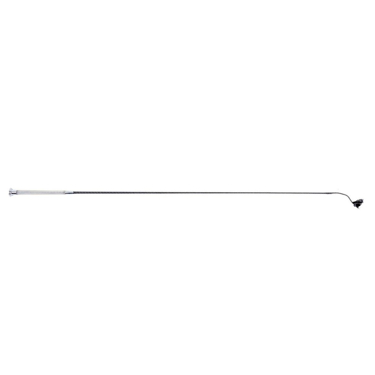 Supra Dressage Whip W/ Clear Rubber Handle 112 cm