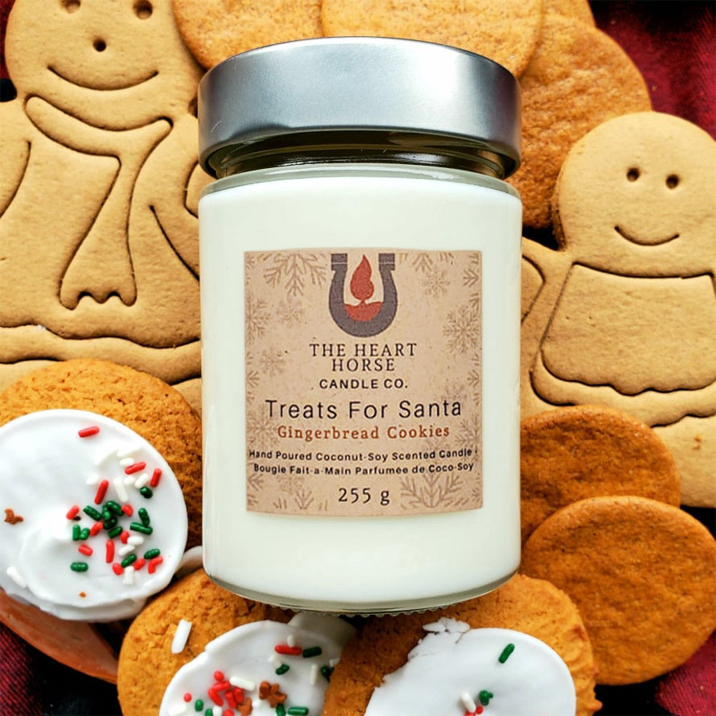 The Heart Horse Candle Co. Friandises pour la bougie du Père Noël