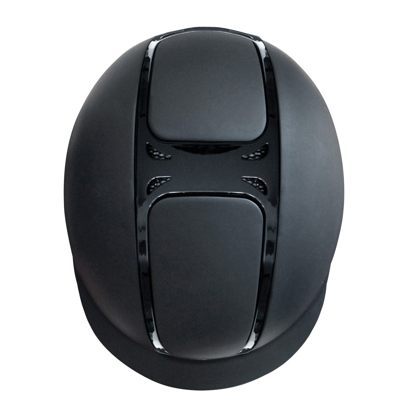 Casque Tipperary Royal à large bord - Bordure noire brillante