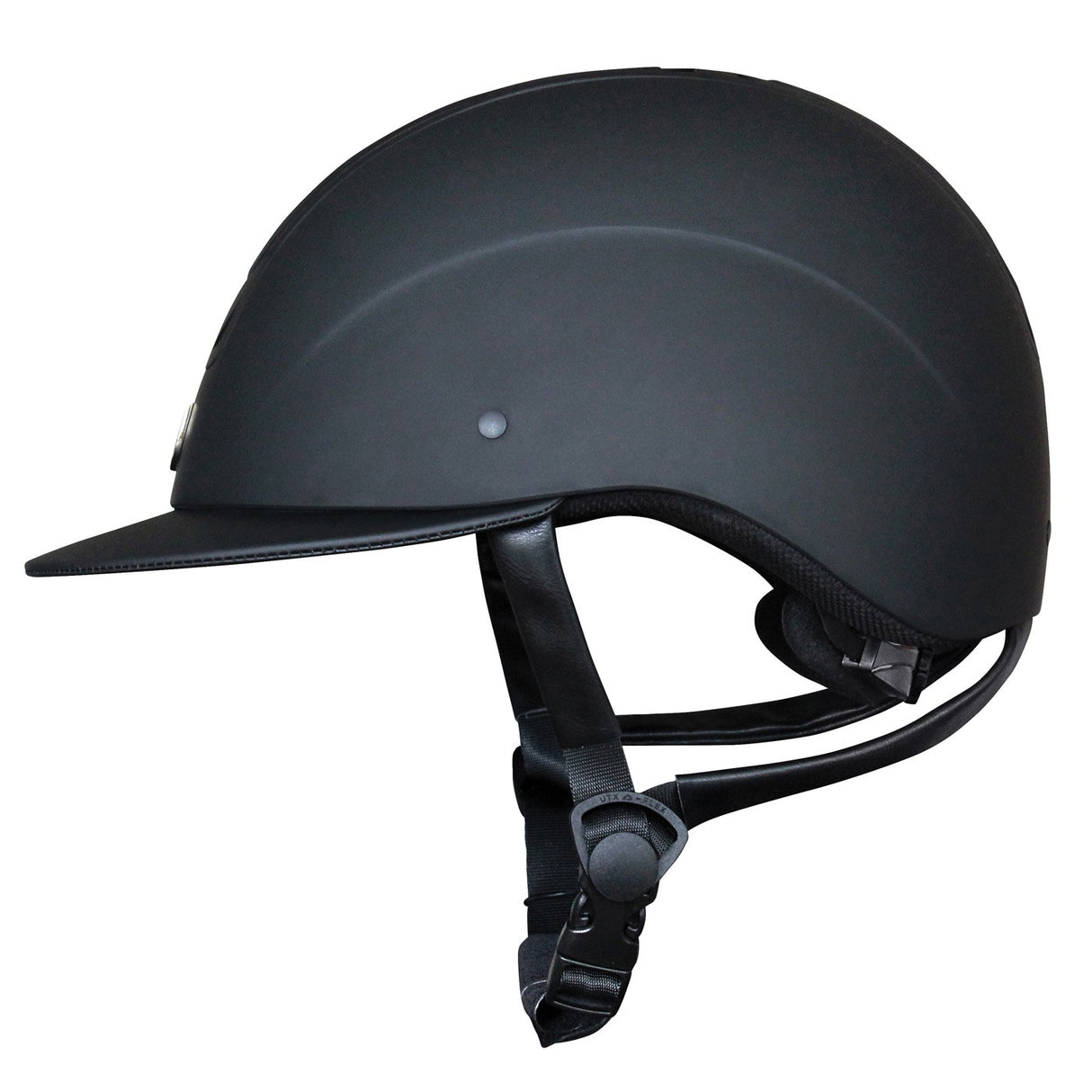Casque Tipperary Royal à large bord - Bordure noire brillante