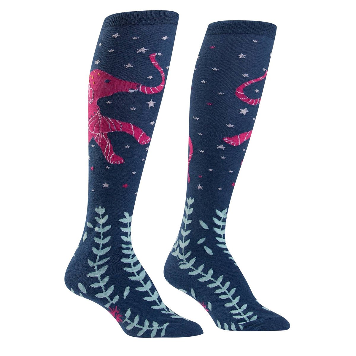 Sock It To Me Celestial Elephant Knee High Socks Greenhawk Equestrian