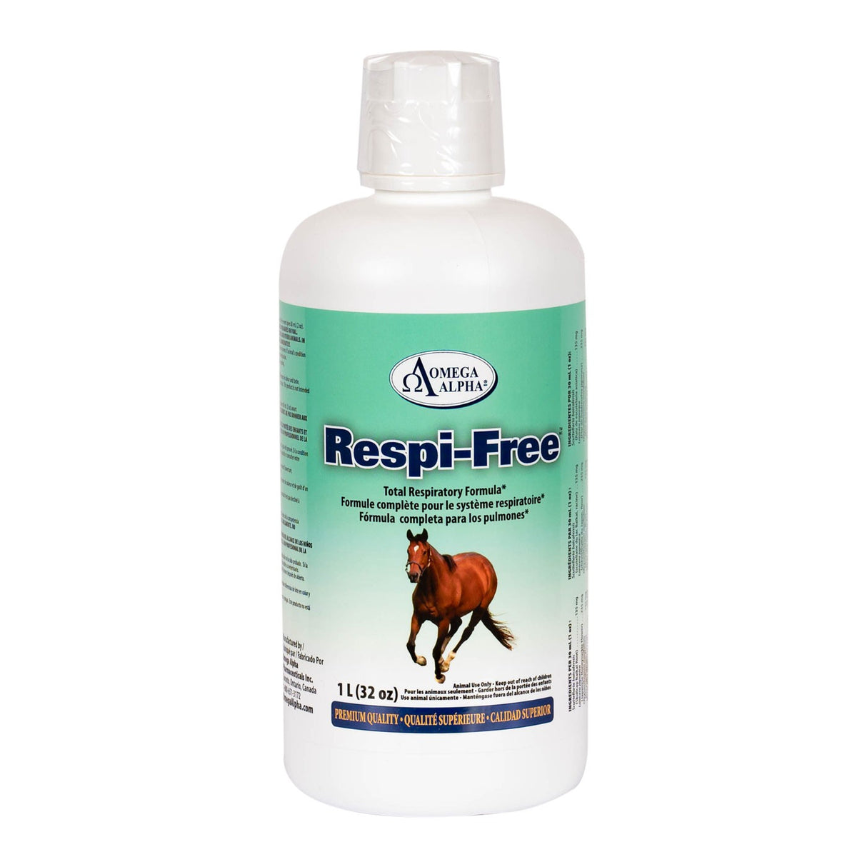Oméga Alpha Respi-Free 1 L