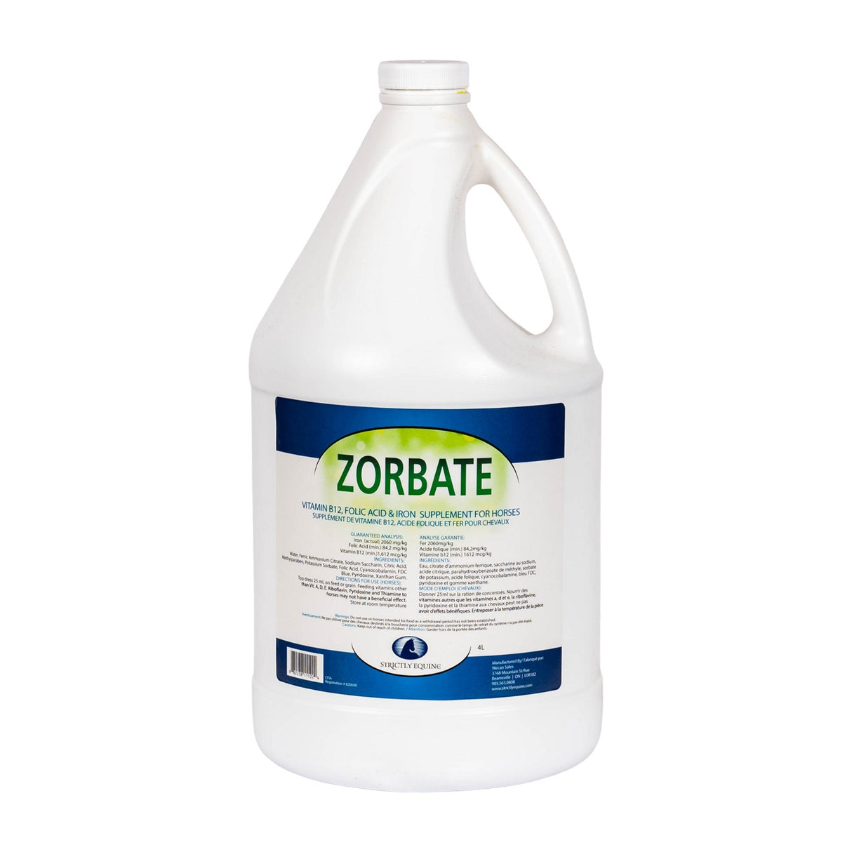 Zorbate Strictement Equine 3,8 L