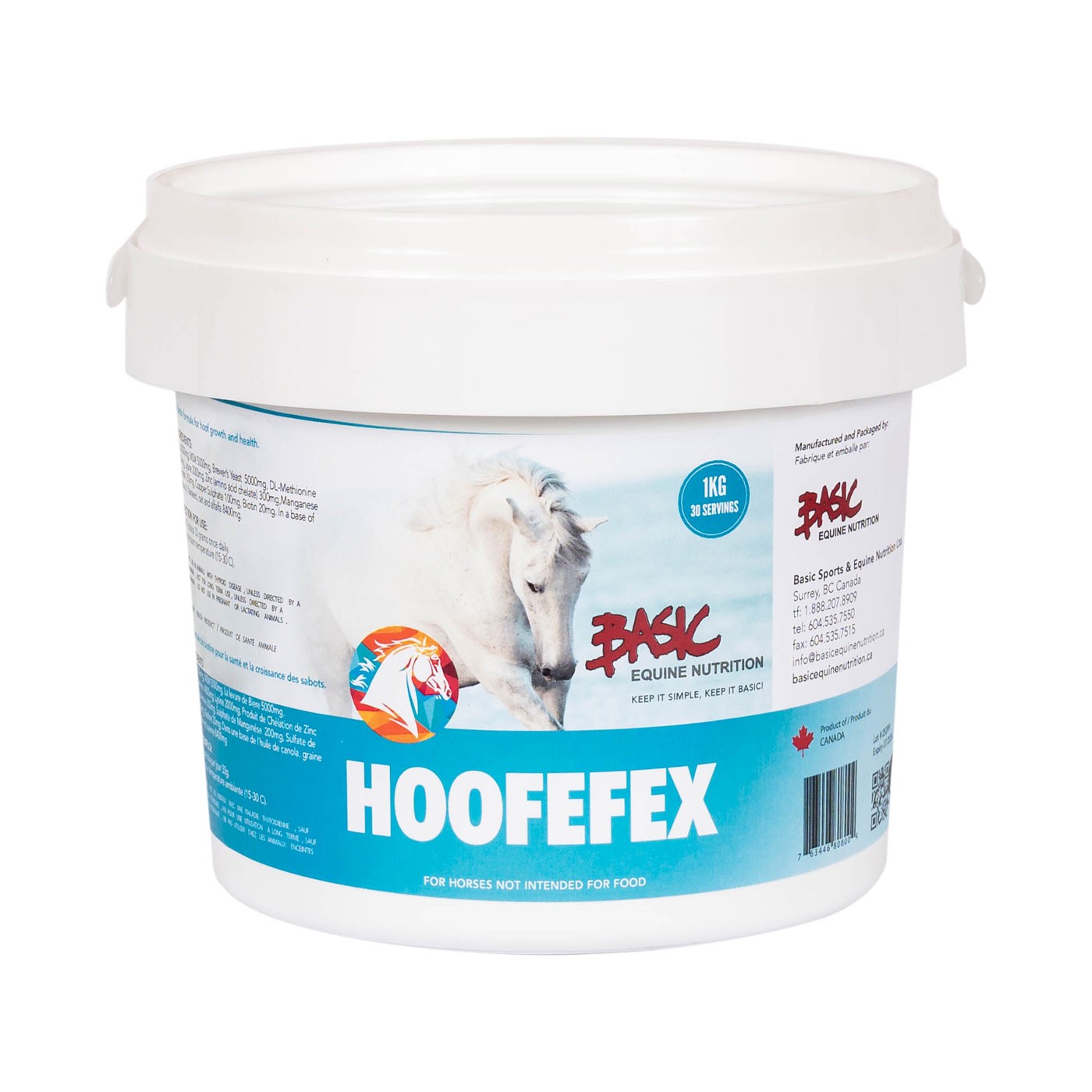 Basic Equine Nutrition Hoofefex 1 kg