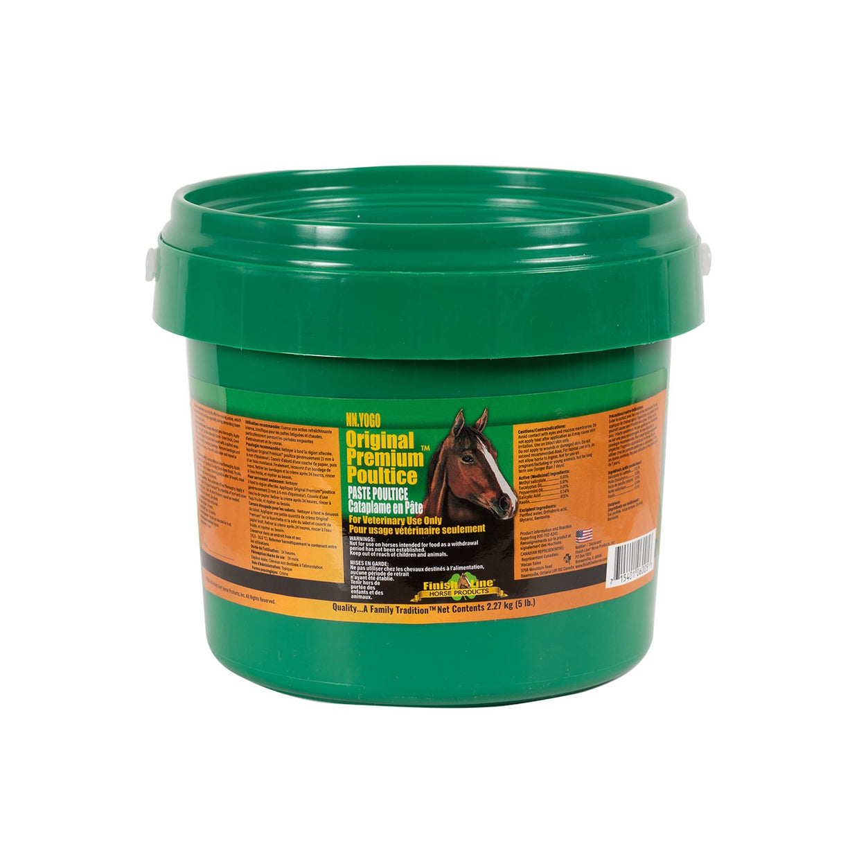 Cataplasme d'argile de qualité supérieure Finish Line Original 2,26 kg