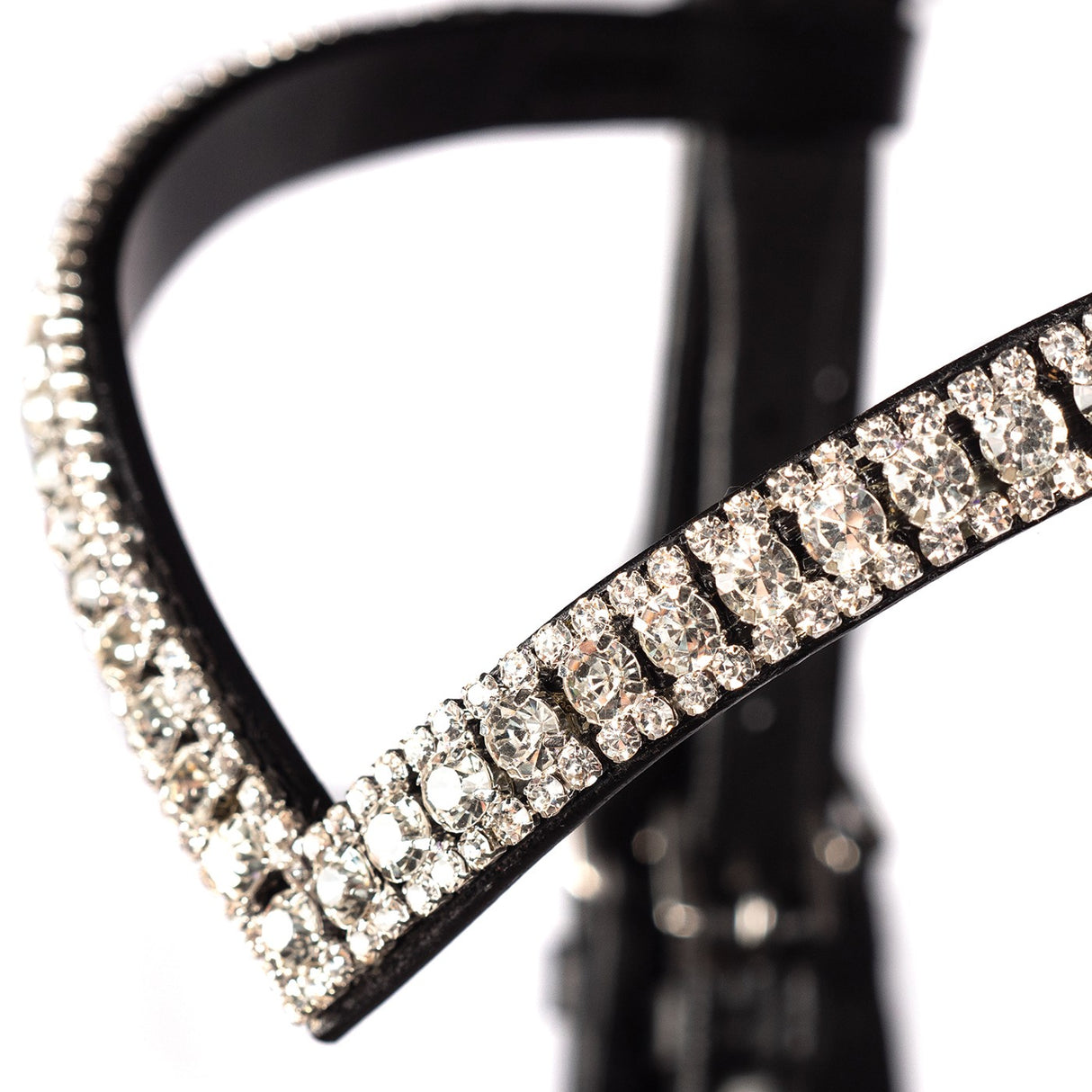 Bridon de Dressage Passepoil Argent FFE Crystal V