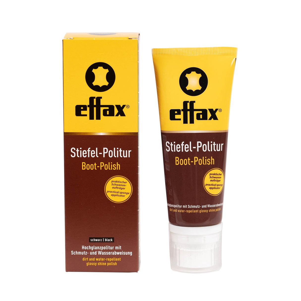 Effax Boot Polish Black 75 mL