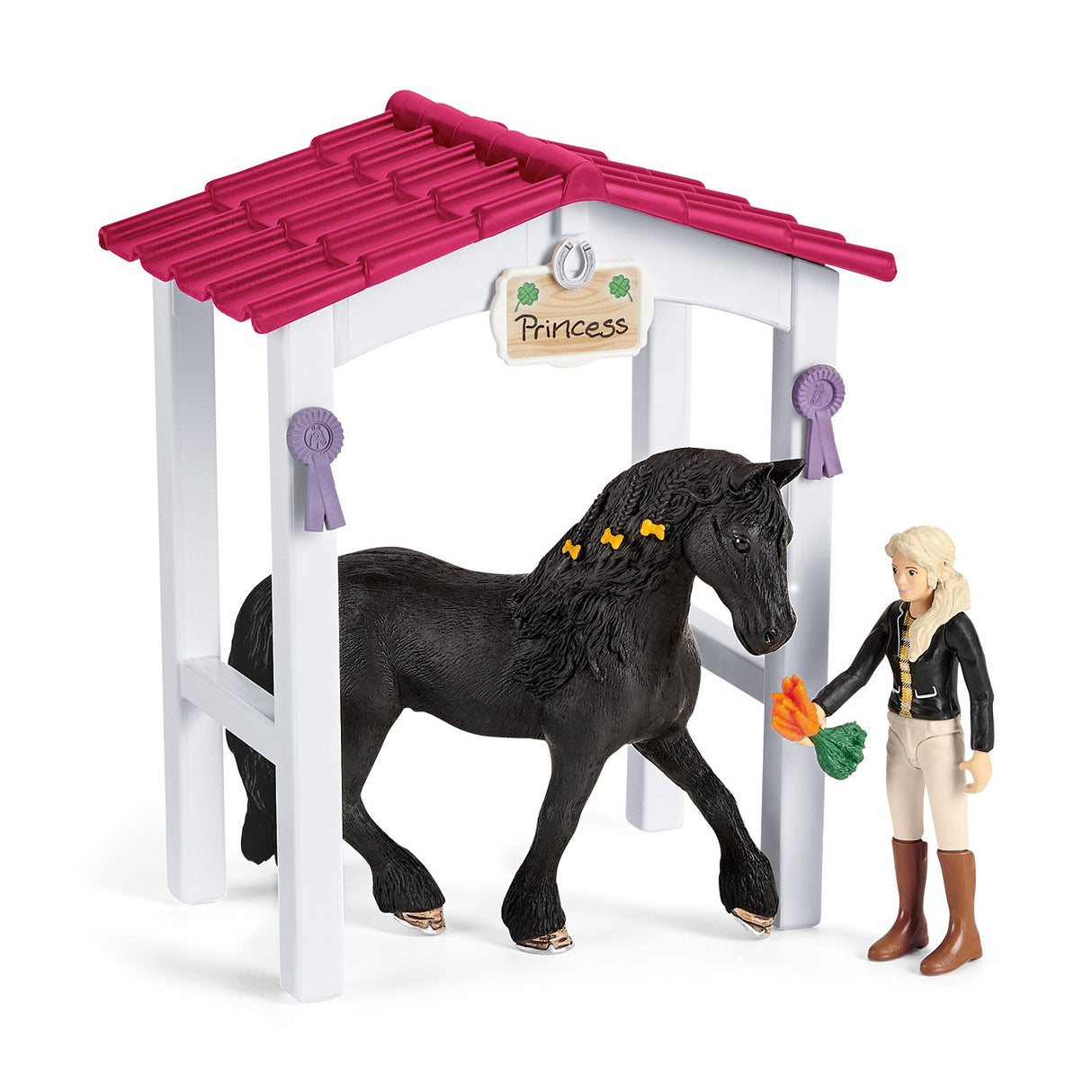 Schleich Horse Club Box à chevaux avec Tori et princesse