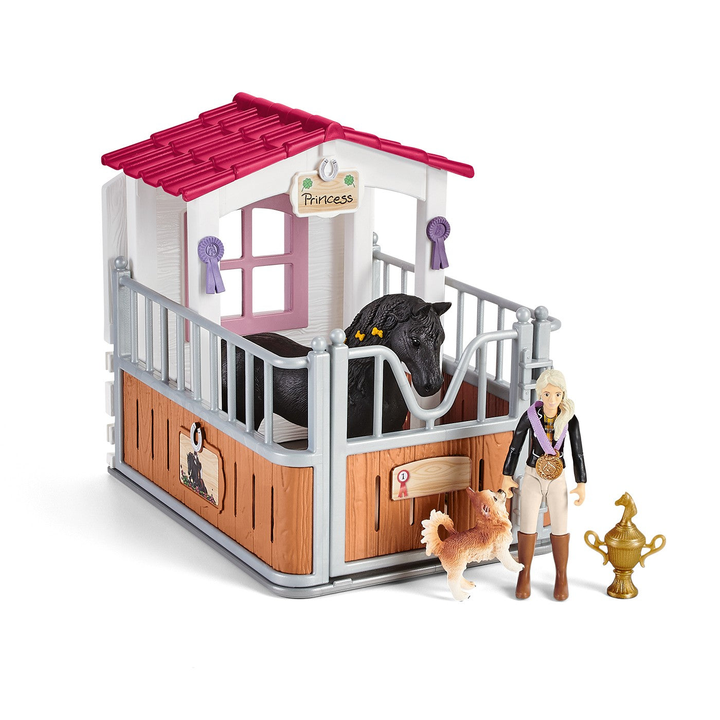 Schleich Horse Club Box à chevaux avec Tori et princesse