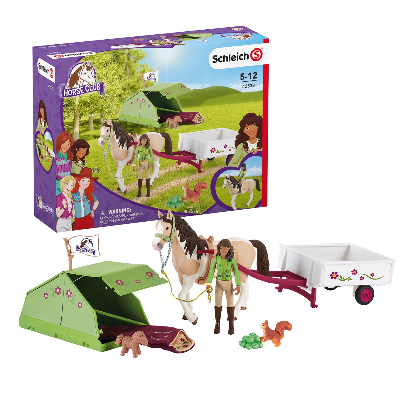 Schleich Horse Club Sarah's Camping Adventure