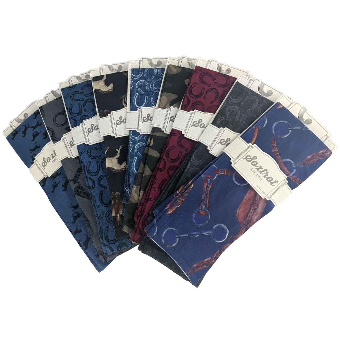 Patterned Boot Socks