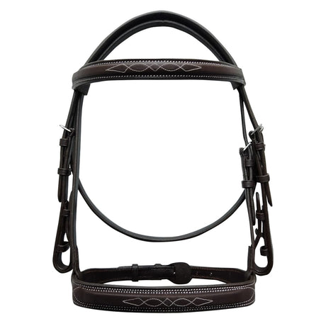 Belle & Bow Sugarbrook Wide Noseband Bridle - Pony