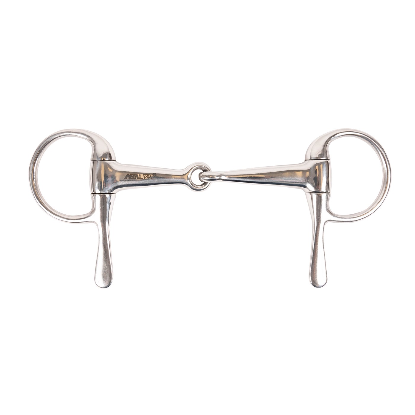 Mors Filet Suédois à Demi Joue en Acier Inoxydable Metalab