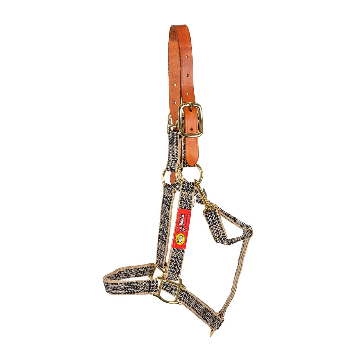 5A Baker Breakaway Halter W/ Leather Crown