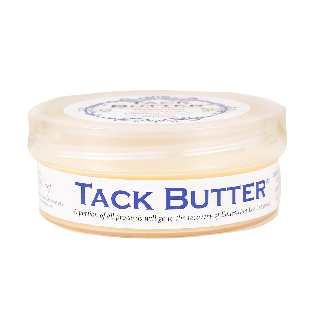 Tack Butter Revitalisant et nettoyant pour cuir naturel à la menthe poivrée 198 g