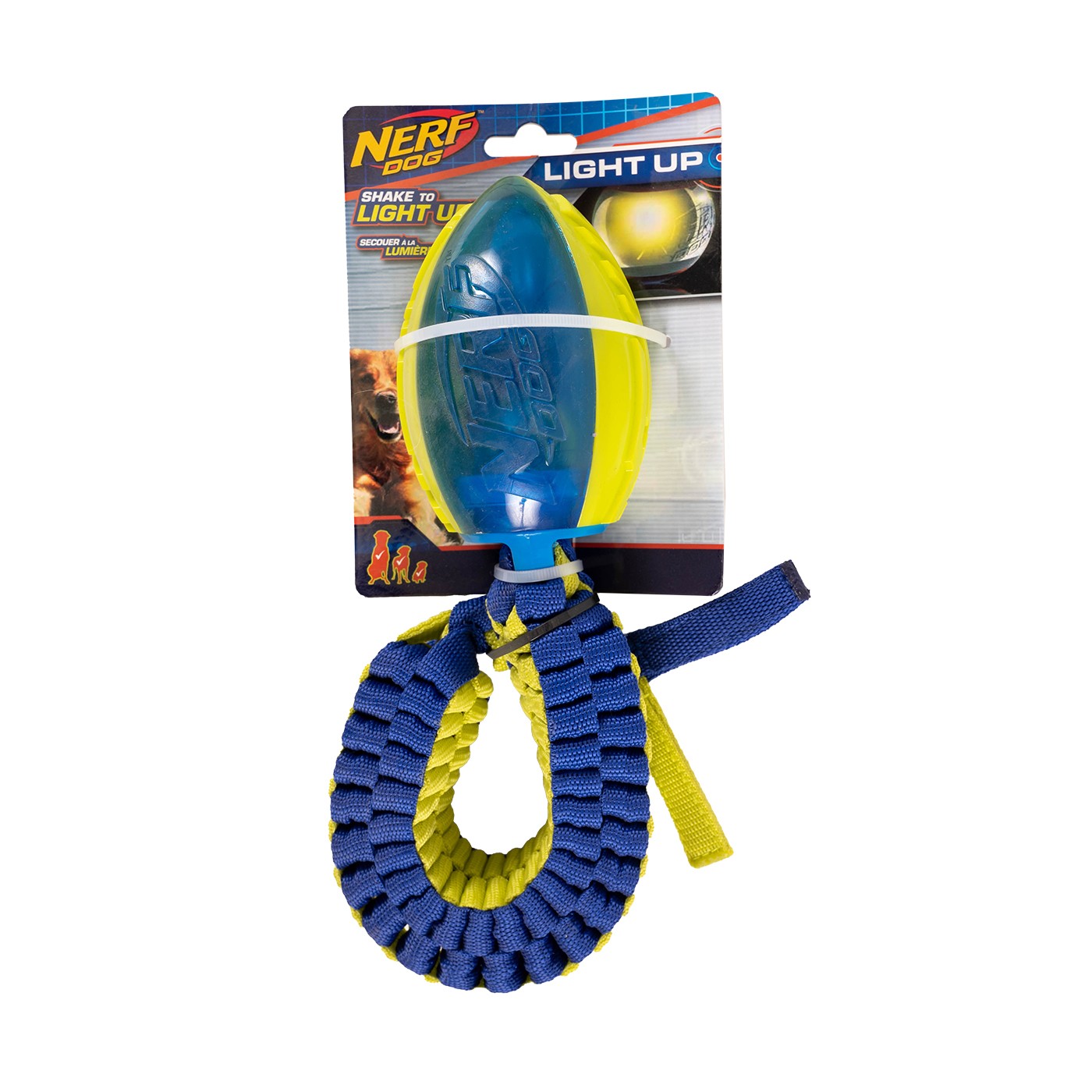 Nerf Dog LED Nitro Football W/ Tail