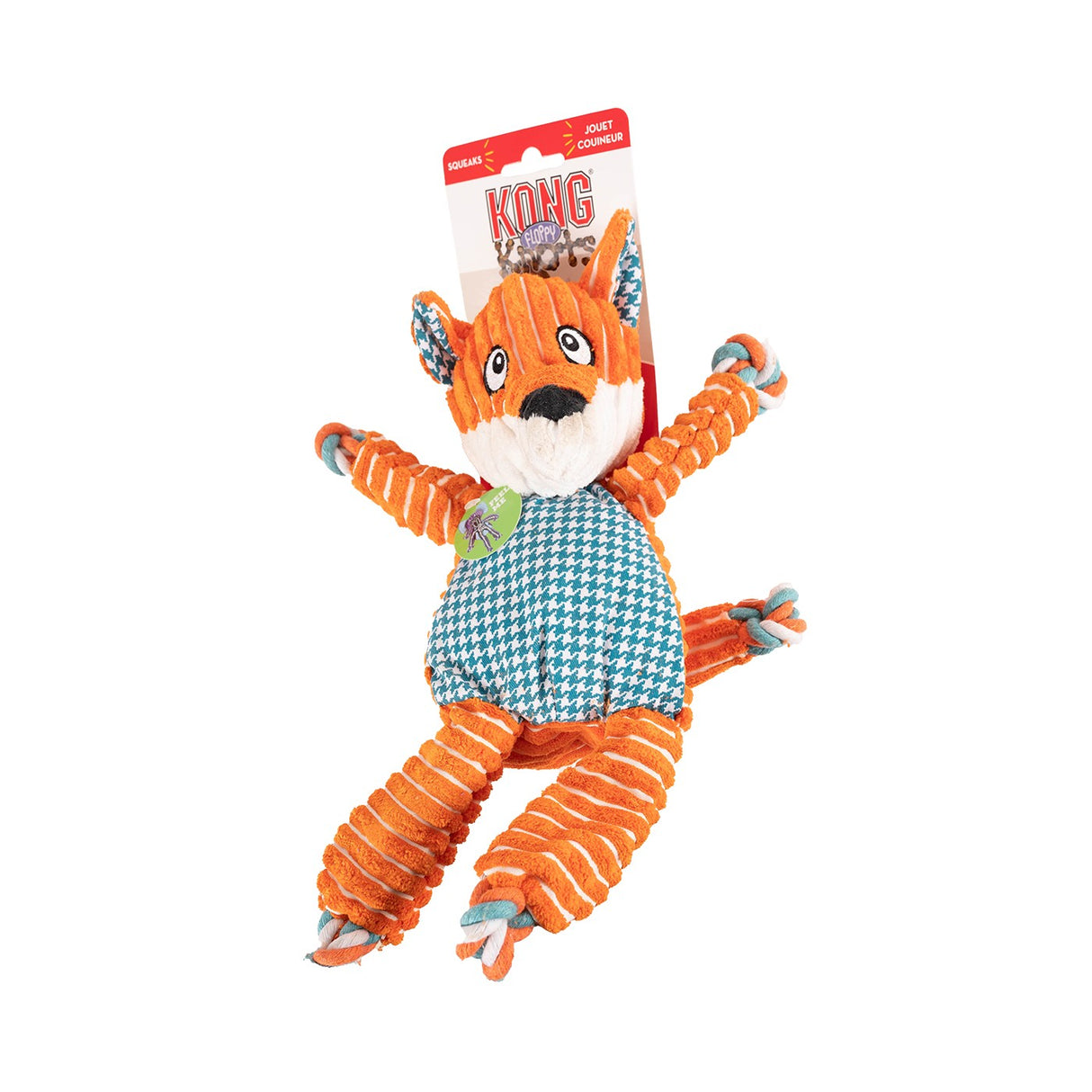 Kong Floppy Knots Fox