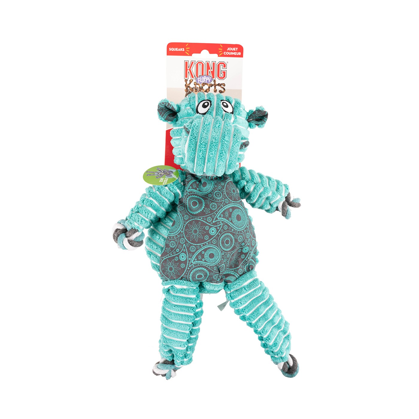 Kong hippo shop dog toy