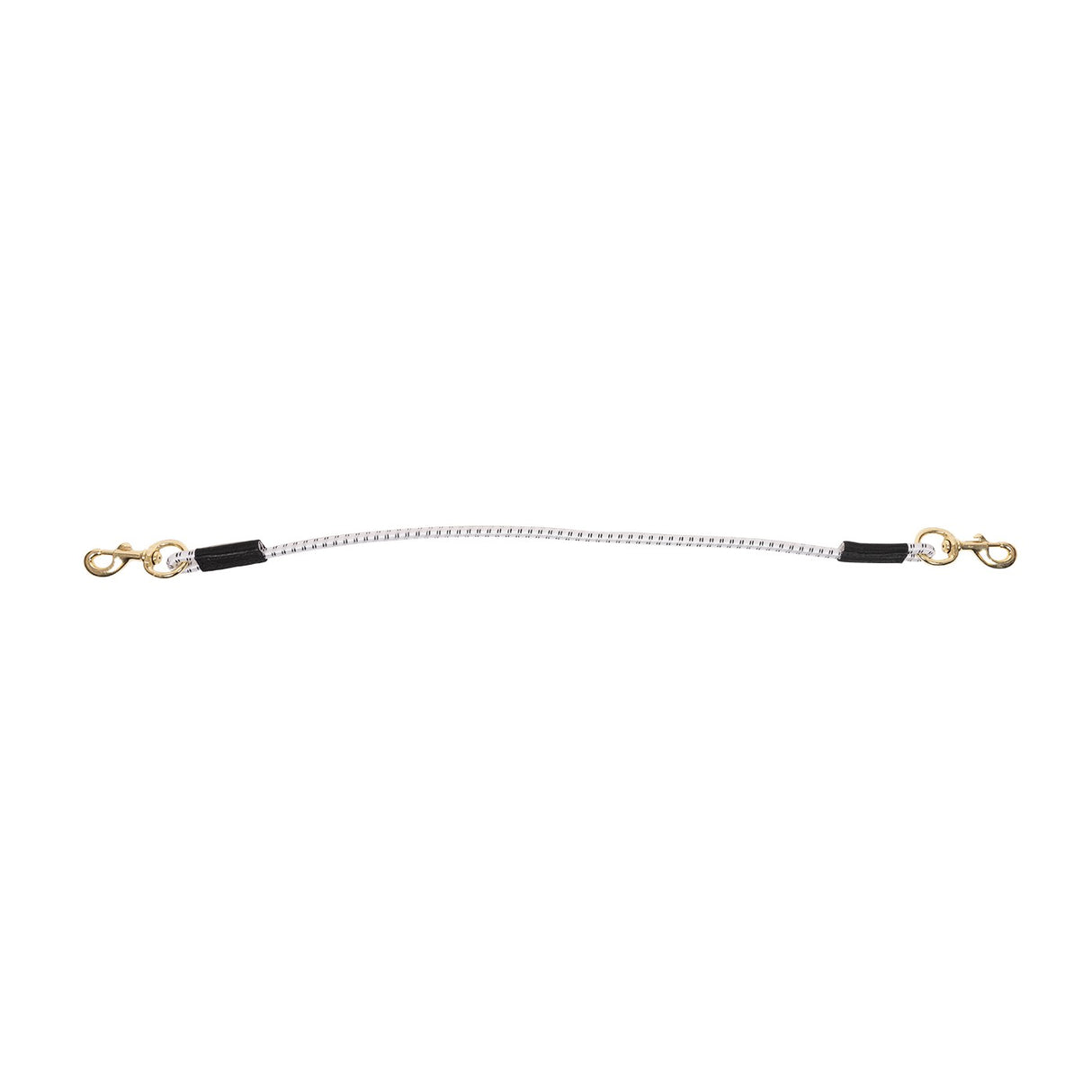 Supra Bungee Race Track Tie W/ 2 Brass Snaps